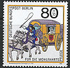 853 Postbeförderung 80 Pf Deutsche Bundespost Berlin