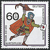 852 Postbeförderung 60 Pf Deutsche Bundespost Berlin