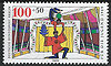 841 Für die Jugend Zirkus 100 Pf Deutsche Bundespost Berlin