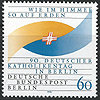 873 Katholikentag 60 Pf Deutsche Bundespost Berlin