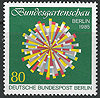 734 Bundesgartenschau 80 Pf Deutsche Bundespost Berlin