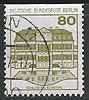 674 C Burgen und Schlösser 80 Pf Deutsche Bundespost Berlin