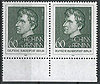Paar 637 Achim von Arnim 60 Pf Deutsche Bundespost Berlin