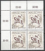 Viererblock 1978 Europäische Postverbindungen Republik Österreich