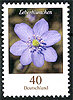 2485 Freimarke Blumen 40 Ct Deutschland stamps