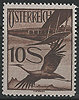 487 Flugpostmarke 10 S Republik Österreich