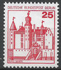 587 Burgen und Schlösser 25 Pf  Deutsche Bundespost Berlin