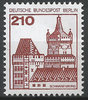 589 Burgen und Schlösser 210 Pf  Deutsche Bundespost Berlin
