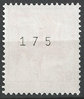 587 R mit Nummer 25 Pf  Deutsche Bundespost Berlin