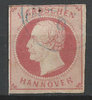 14a Hannover 1 Groschen Briefmarke Altdeutschland