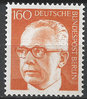 396 Gustav Heinemann 160 Pf Deutsche Bundespost Berlin