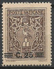 117 Pius XII Poste Vaticane 25 auf 30 C Briefmarken