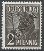 1 Gemeinschaftsausgabe 2 Pf  Berlin West Deutsche Post