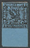1 a Bergedorf Ein Halber Schilling Briefmarke Altdeutschland
