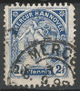 10 Mercur Hannover 2.1/2 Pfennig Privat Stadtpost Altdeutschland