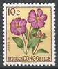 295 Belgisch Congo Belge Blumen 10 c