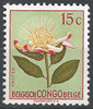 296 Belgisch Congo Belge Blumen 15 c
