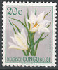297 Belgisch Congo Belge Blumen 20 c