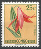 298 Belgisch Congo Belge Blumen 25 c
