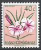 299 Belgisch Congo Belge Blumen 40 c