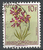 313 Belgisch Congo Belge Blumen 10 F