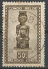 268 Congo Belge Afrikanische Kunst 50 c Belgisch Congo