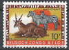 354 Congo Belge Tiere 10 F Belgisch Congo