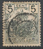 37 Wappen République d' Haiti 5 cent stamp