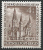 106 Gedächtniskirche 4+1 Pf Deutsche Post Berlin