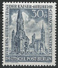 109 Gedächtniskirche 30+15 Pf Deutsche Post Berlin