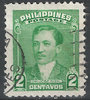 487 Philippines Postage Jose Rizal 2 Centavos