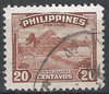 466 Philippines Postage Mayon Volcano 20 Centavos