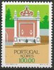 380 A Portugal Azoren 100.00 Brunnen Briefmarke Açores