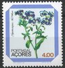 349 Portugal Azoren 4.00 Blumen Briefmarke Açores