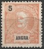 14 Portugal Angra 5 Reis König Carlos I Briefmarke