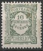 33 Portugal Portomarke 16 Centavos Zierrahmen Briefmarke