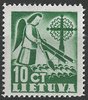 438 Frieden 10 CT Lietuva Briefmarke Litauen
