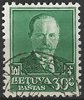 392 Antanas Smetona 30 C Lietuva Briefmarke Litauen