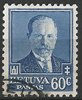 393 Antanas Smetona 60 C Lietuva Briefmarke Litauen