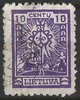 187 Litauisches Kreuz 10 centų Lietuva Briefmarke Litauen