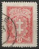 289 Doppelkreuz 15 Centų Lietuva Briefmarke Litauen