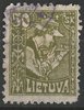 92 ASchnitter 50 Sk Lietuva Briefmarke Litauen