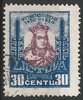 298 Vytautas 30 Centų Lietuva Briefmarke Litauen