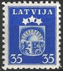 289 Wappen 33 S Latvija Briefmarke Lettland