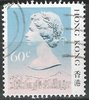 510 II Elisabeth II Hongkong 60 c stamps