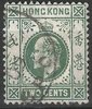 76 Hongkong Eduard VII Two Cents stamp