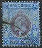 81 Hongkong Eduard VII Ten Cents stamp