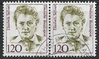 Paar 1338 Elisabeth Selbert 120 Pf Deutsche Bundespost