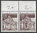 Paar 490 Deutsche Bauwerke 10 Pf Deutsche Bundespost Briefmarke