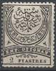 33 großer Halbmond 2 Piastres Türkei Briefmarke